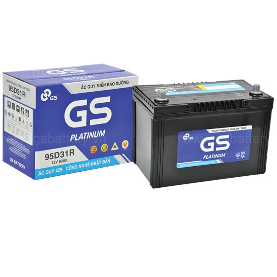 Ắc Quy GS 95D31L (12V-80AH)
