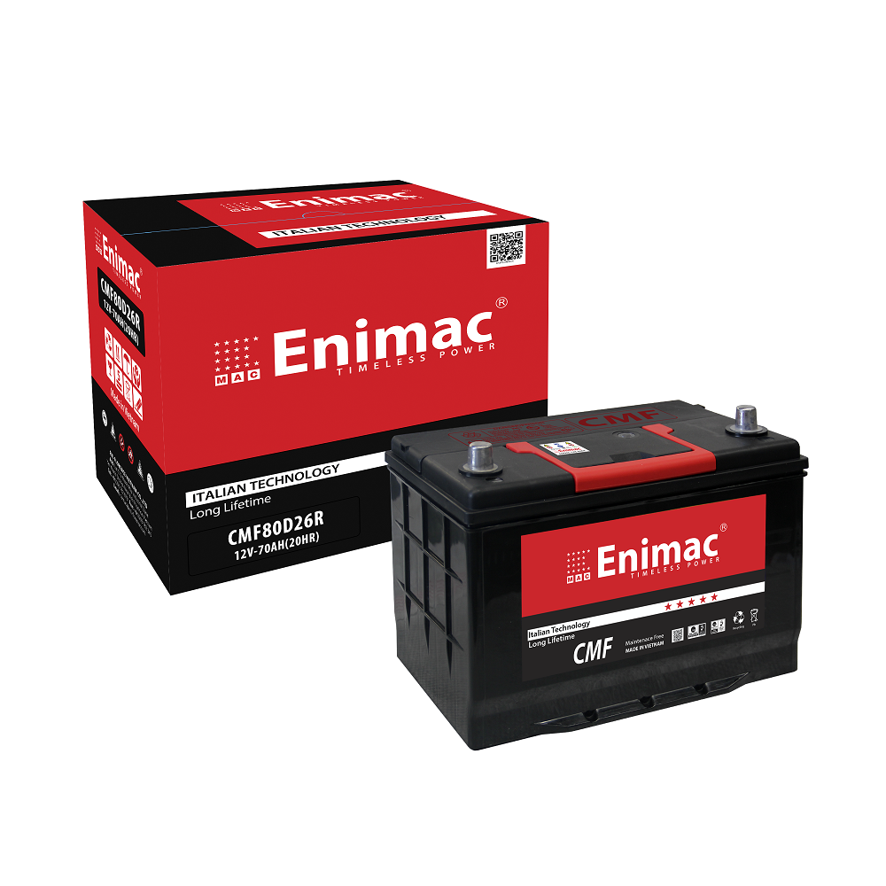 Ắc quy Enimac 70Ah