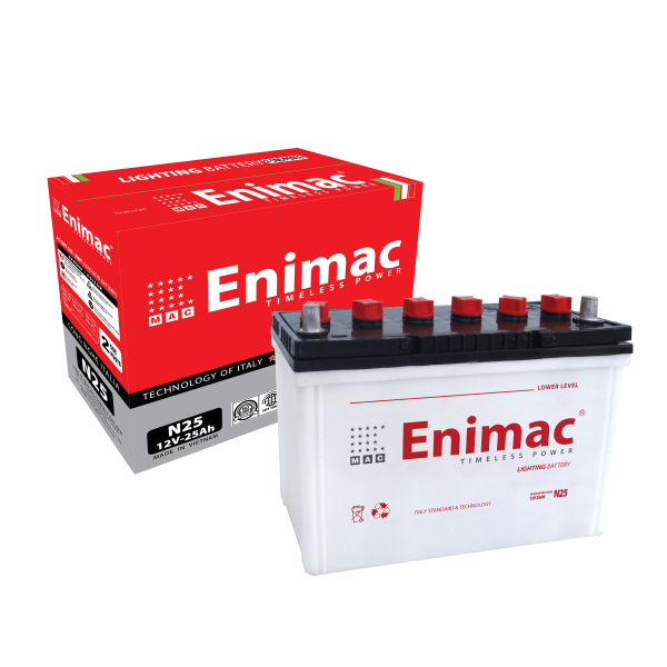 Ắc quy Enimac 25Ah
