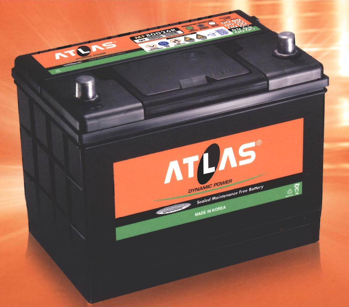Ắc quy Atlas 55Ah MF55559
