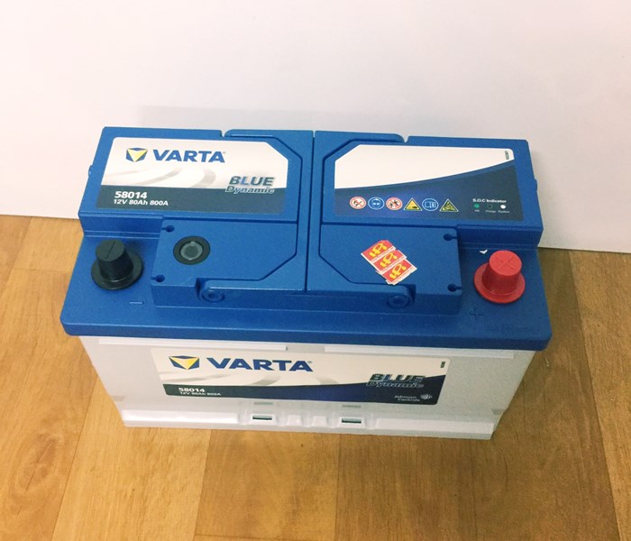 Ắc quy Varta 80Ah DIN 58014